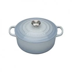 Le Creuset Signature Coastal Blue Cast Iron 20cm Round Casserole -POTS & PANS Sales 2022 0 1008