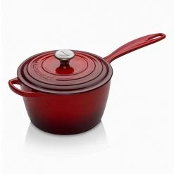 Le Creuset Signature Cerise Cast Iron 20cm Saucepan