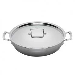 Le Creuset 3-ply Stainless Steel 30cm Shallow Casserole