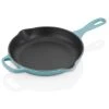 Le Creuset Signature Teal Cast Iron 23cm Skillet -POTS & PANS Sales 2022 0 5 955