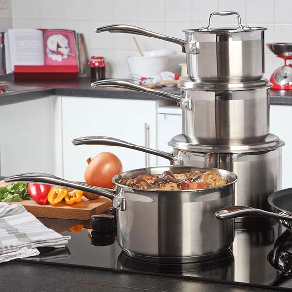 Dexam Supreme 12cm, 0.9L Stainless Steel Saucepan 7 Dexam Supreme 12cm, 0.9L Stainless Steel Saucepan - Image 5