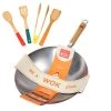 School Of Wok Wok Star 12" / 30cm Carbon Steel Heavy Duty Wok With FREE Gift 2 School Of Wok Wok Star 12" / 30cm Carbon Steel Heavy Duty Wok With FREE Gift -POTS & PANS Sales 2022 12322040 School Of Wok 30cm Carbon Steel Heavy Duty Wok GWP