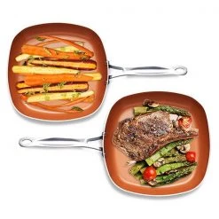 Gotham Steel 25cm Non-Stick Shallow Square Pan 11 Gotham Steel 25cm Non-Stick Shallow Square Pan -POTS & PANS Sales 2022 1780 Gotham Steel 25cm Non Stick Shallow Square Pan 3