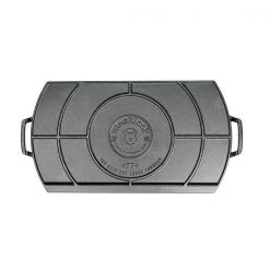 Lodge Blacklock 10 X 20" Double Burner Griddle -POTS & PANS Sales 2022 17BL77DG Lodge Blacklock 10x10 Inch Double Burner Griddle 2