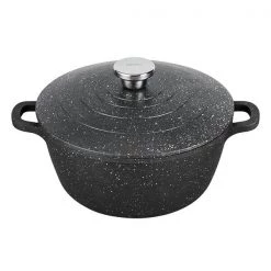 Denby Granite Finish Cast Aluminium 24cm Casserole Dish