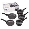 Denby Granite Finish Cast Aluminium 5 Piece Pan Set