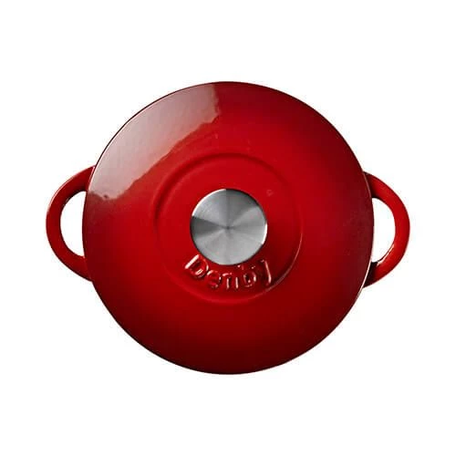 Denby Cast Iron Pomegranate 20cm Round Casserole 4 Denby Cast Iron Pomegranate 20cm Round Casserole - Image 2