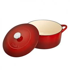 Denby Cast Iron Pomegranate 26cm Round Casserole 8 Denby Cast Iron Pomegranate 26cm Round Casserole -POTS & PANS Sales 2022 193013772 Denby Pomegranate Cast Iron 26cm Round Casserole 2