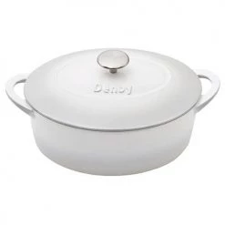 Denby Natural Canvas Cast Iron 28cm Oval Casserole