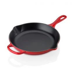 Le Creuset Signature Cerise Cast Iron 26cm Frying Pan With Metal Handle