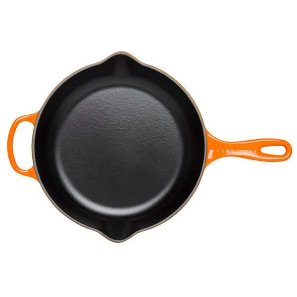 Le Creuset Signature Volcanic Cast Iron 26cm Frying Pan With Metal Handle 4 Le Creuset Signature Volcanic Cast Iron 26cm Frying Pan With Metal Handle - Image 2