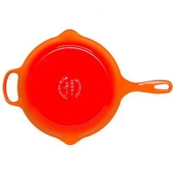 Le Creuset Signature Volcanic Cast Iron 26cm Frying Pan With Metal Handle 9 Le Creuset Signature Volcanic Cast Iron 26cm Frying Pan With Metal Handle -POTS & PANS Sales 2022 201822609 Le Creuset Signature Frying Pan Satin Volcanic 2