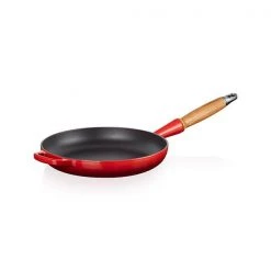 Le Creuset Signature Cerise Cast Iron 24cm Frying Pan 10 Le Creuset Signature Cerise Cast Iron 24cm Frying Pan -POTS & PANS Sales 2022 20258240600422 Le Creuset 24cm Signature Frying Pan Cerise 1