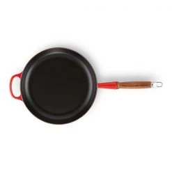 Le Creuset Signature Cerise Cast Iron 28cm Frying Pan -POTS & PANS Sales 2022 20258280600422 Le Creuset 28cm Signature Frying Pan Cerise 3