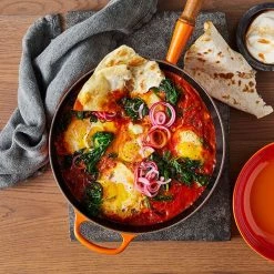 Le Creuset Signature Volcanic Cast Iron 28cm Frying Pan -POTS & PANS Sales 2022 20258280900422 Le Creuset 28cm Signature Frying Pan Volcanic 4