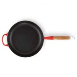 Le Creuset Signature Cerise Cast Iron 28cm Sauté Pan -POTS & PANS Sales 2022 20259280600422 Le Creuset 28cm Signature Saute Pan Cerise 3