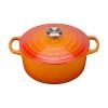 Le Creuset Signature Volcanic Cast Iron 24cm Round Casserole -POTS & PANS Sales 2022 211772409 Le Creuset Signature Volcanic Round Casserole 24cm