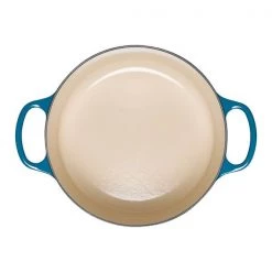 Le Creuset Signature Deep Teal Cast Iron 24cm Round Casserole -POTS & PANS Sales 2022 21177246422430 Le Creuset Signature Cast Iron 24cm Round Casserole Deep Teal 2