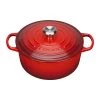 Le Creuset Signature Cerise Cast Iron 26cm Round Casserole 2 Le Creuset Signature Cerise Cast Iron 26cm Round Casserole -POTS & PANS Sales 2022 211772606 Le Creuset Signature Cerise Round Casserole 26cm 407