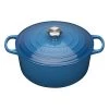 Le Creuset Signature Marseille Blue Cast Iron 28cm Round Casserole