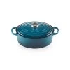 Le Creuset Deep Teal Stoneware 23cm Oval Casserole -POTS & PANS Sales 2022 21178236422430 Le Creuset 23cm Deep Teal Oval Casserole