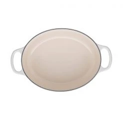 Le Creuset Signature Meringue Cast Iron 27cm Oval Casserole 9 Le Creuset Signature Meringue Cast Iron 27cm Oval Casserole -POTS & PANS Sales 2022 21178277164430 Le Creuset Signature Cast Iron Oval Casserole 27cm Meringue 1