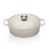 Le Creuset Signature Meringue Cast Iron 27cm Oval Casserole 2 Le Creuset Signature Meringue Cast Iron 27cm Oval Casserole -POTS & PANS Sales 2022 21178277164430 Le Creuset Signature Cast Iron Oval Casserole 27cm Meringue