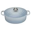 Le Creuset Signature Coastal Blue Cast Iron 29cm Oval Casserole -POTS & PANS Sales 2022 211782942 Le Creuset Signature Coastal Blue Oval Casserole 29cm 1