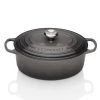 Le Creuset Signature Flint Cast Iron 29cm Oval Casserole -POTS & PANS Sales 2022 2117829444 LC Signature Cast Iron 29cm Oval Casserole Flint