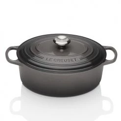 Le Creuset Signature Flint Cast Iron 29cm Oval Casserole