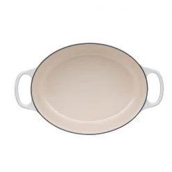 Le Creuset Signature Meringue Cast Iron 29cm Oval Casserole 10 Le Creuset Signature Meringue Cast Iron 29cm Oval Casserole -POTS & PANS Sales 2022 21178297164430 Le Creuset Signature Cast Iron Oval Casserole 29cm Meringue 2