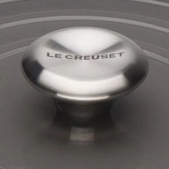 Le Creuset Signature Flint Cast Iron 30cm Shallow Casserole -POTS & PANS Sales 2022 2118030444 LC Signature Cast Iron 30cm Shallow Casserole Flint 2