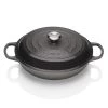 Le Creuset Signature Flint Cast Iron 30cm Shallow Casserole