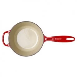 Le Creuset Signature Cerise Cast Iron 18cm Saucepan -POTS & PANS Sales 2022 211811806 LC Signature Cast Iron Saucepan 18cm Cerise 1