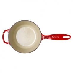Le Creuset Signature Cerise Cast Iron 20cm Saucepan -POTS & PANS Sales 2022 211812006 LC Signature Cast Iron Saucepan 20cm Cerise 1