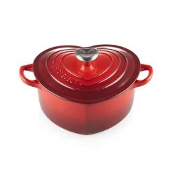 Le Creuset Cerise Signature Cast Iron Heart Casserole