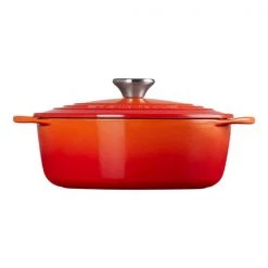 Le Creuset Volcanic Cast Iron 22cm Bistro Casserole -POTS & PANS Sales 2022 25045220902460 Le Creuset Cast Iron Bis Casserole 22cm Volcanic 2