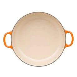 Le Creuset Volcanic Cast Iron 26cm Shallow Casserole With Multifunction Lid -POTS & PANS Sales 2022 25111260902460 Le Creuset Volcanic Cast Iron 26cm Shallow Casserole with Multifunction Lid 2