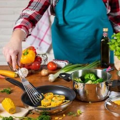 Kuhn Rikon Classic Induction 24cm Non-Stick Frying Pan -POTS & PANS Sales 2022 31761 Kuhn Rikon Classic Induction non stick 28cm frying pan 2