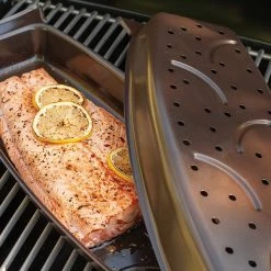 Nordic Ware Grill, Steam & Poach Fish Cooker -POTS & PANS Sales 2022 36526 Nordic Ware Grill Steam Poach Fish Cooker 2