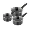 Kuhn Rikon Easy Induction 3 Piece Saucepan Set -POTS & PANS Sales 2022 37440 Kuhn Rikon Easy Induction 3 Piece Saucepan Set 16cm 18cm 20cm