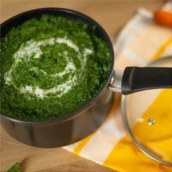 Kuhn Rikon Easy Induction 3 Piece Saucepan Set -POTS & PANS Sales 2022 37440 Kuhn Rikon Easy Induction 3 Piece Saucepan Set 16cm 18cm 20cm 3