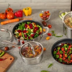 Kuhn Rikon Allround 3 Piece Cookware Set -POTS & PANS Sales 2022 37483 Kuhn Rikon Allround 3 piece cookware set 3