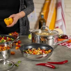 Kuhn Rikon Allround 16cm / 1.5L Casserole With Glass Lid -POTS & PANS Sales 2022 37491 Kuhn Rikon Allround 1 5L 16cm casserole 3