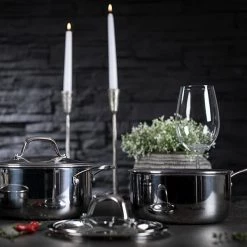 Kuhn Rikon Peak Multi-Ply 20cm / 3L Saucepan With Glass Lid -POTS & PANS Sales 2022 37652 Kuhn Rikon Peak saucepan 20cm 3 0L with glass lid 5