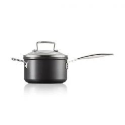 Le Creuset Toughened Non-Stick 16cm Saucepan With Glass Lid -POTS & PANS Sales 2022 51108160010302 Le Creuset Toughened Non Stick Saucepan with Glass Lid 16cm 2