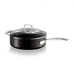 Le Creuset Toughened Non-Stick 26cm Saute Pan With Glass Lid
