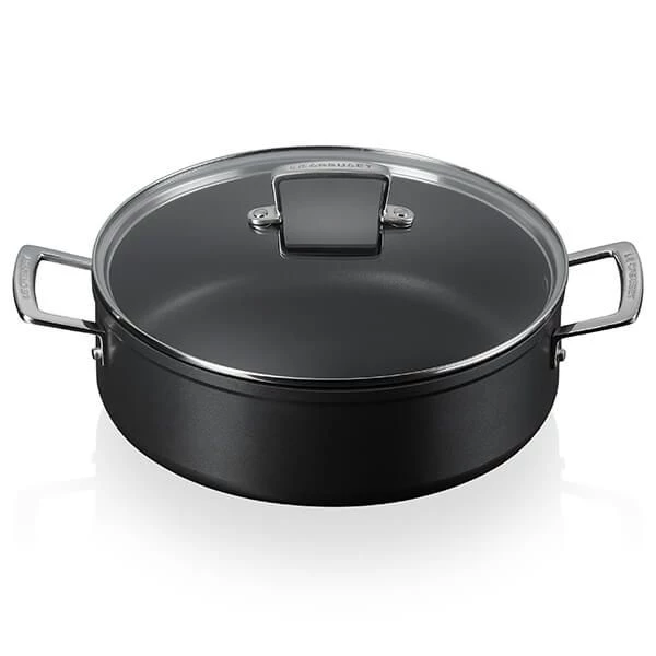 Le Creuset Toughened Non-Stick 24cm Sauteuse 4 Le Creuset Toughened Non-Stick 24cm Sauteuse - Image 2