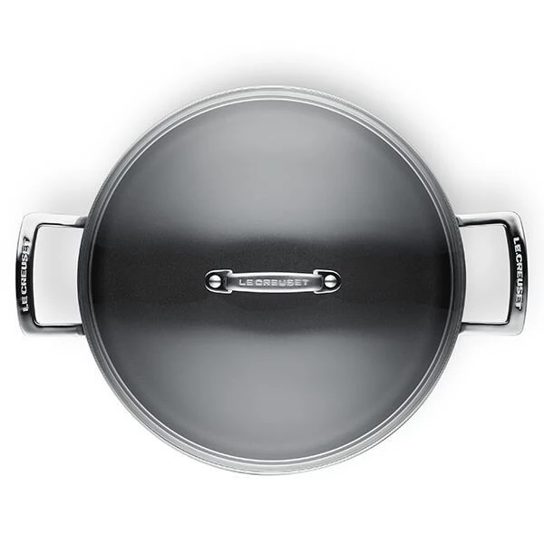 Le Creuset Toughened Non-Stick 24cm Sauteuse 6 Le Creuset Toughened Non-Stick 24cm Sauteuse - Image 4
