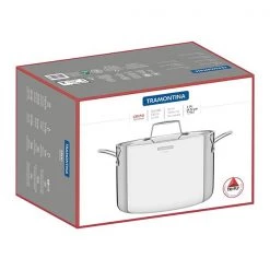 Tramontina Grano 24cm 3-ply Stainless Steel Stock Pot -POTS & PANS Sales 2022 62145240 Tramontina Grano 3 ply Stainless Steel Stock Pot 24cm 4